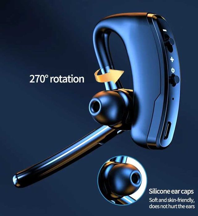 casca hands free cu bluetooth si functie de telecomanda foto