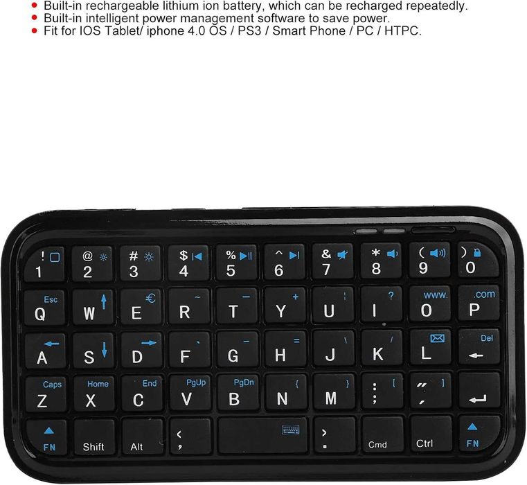 Мини клавиатура Bluetooth USB