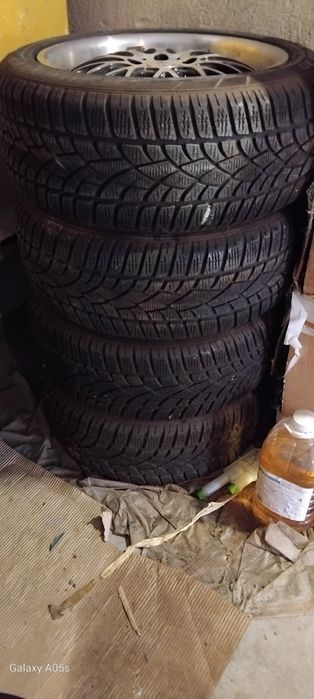 4 бр. Джанти и зимни гуми DUNLOP 225/50 R17 94H TL SP Winter Sport 4D