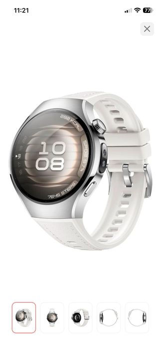 Смарт-часы Huawei Watch 5 42 мм серебристый-белый