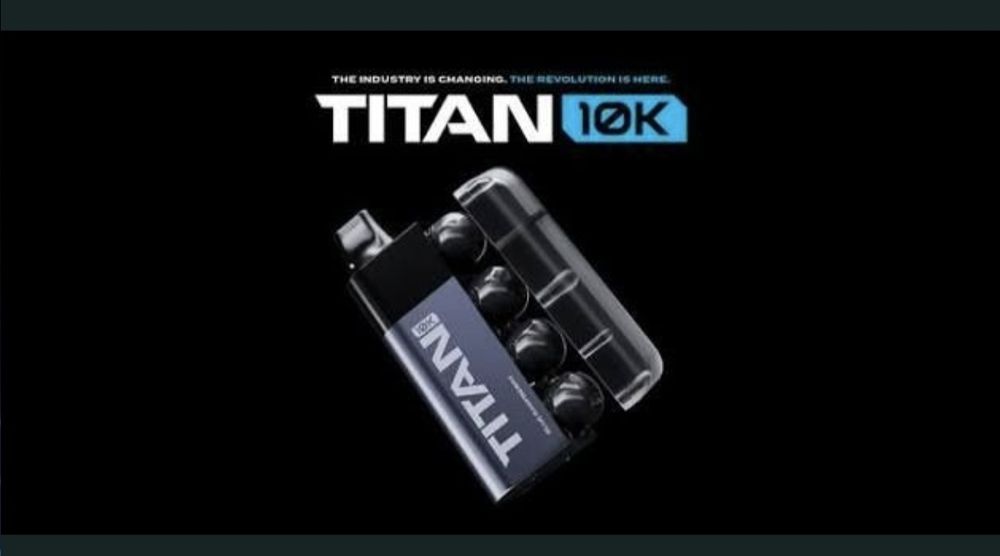 Vape 10.000 Puffs Titan 4 Capsule Reincarcabil