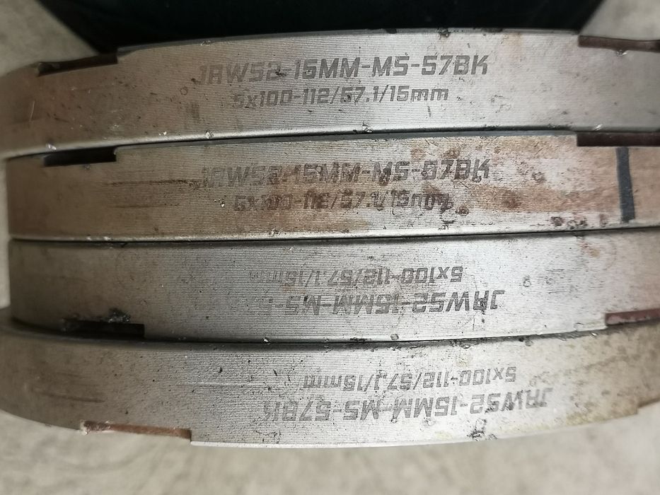 Flanse distanțiere roți, 5x100/5x112 g=15mm