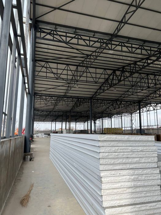 Монтаж металлоконструкцияи сендвич. Metall va sendvich montaj.