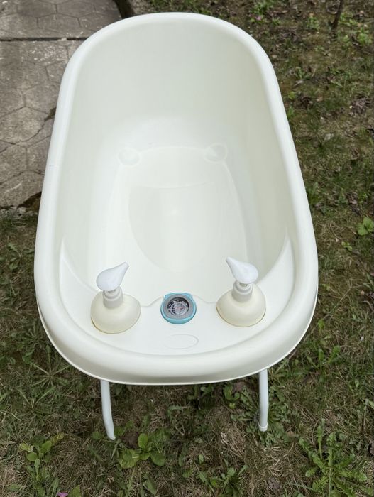 Бебешка вана със стойка и термометър Cangaroo Bubble