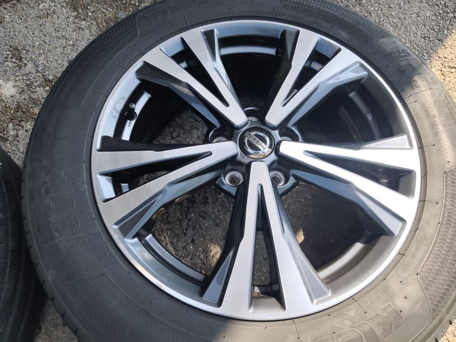 18" оригинални алуминиеви джанти за Nissan Qashqai X trail...