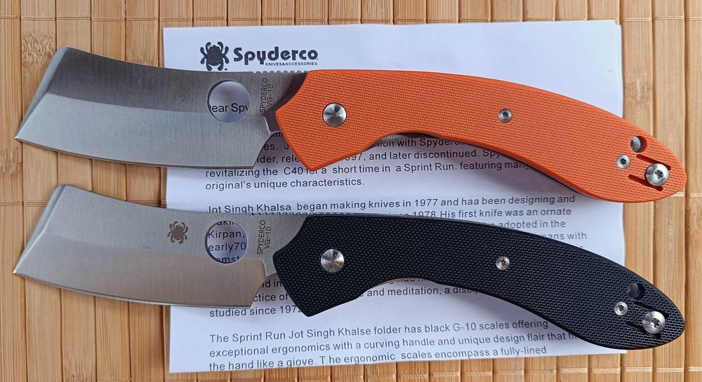 Сгъваем нож Spyderco Roc Cleaver