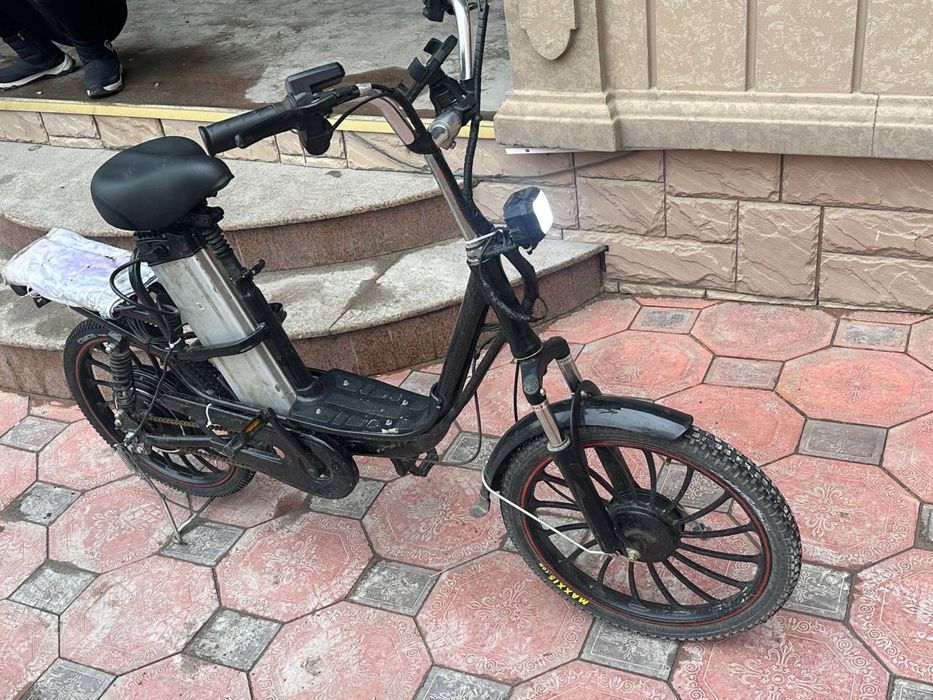 электро велосипед с 3 мя акумулятора