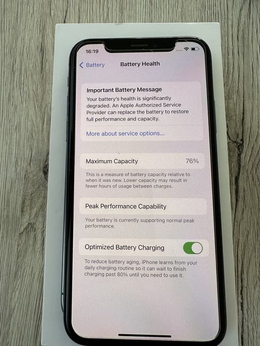 Iphone 10 X като нов!!! Space grey !