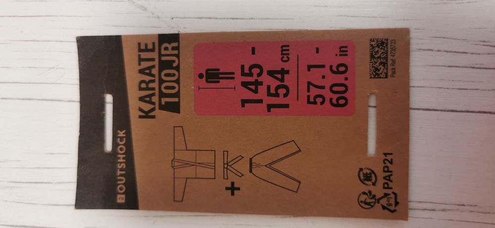 Kimono karate Decathlon 145-154