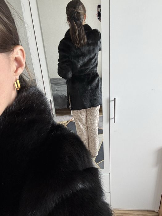 Шуба норка в отлисном состоянии