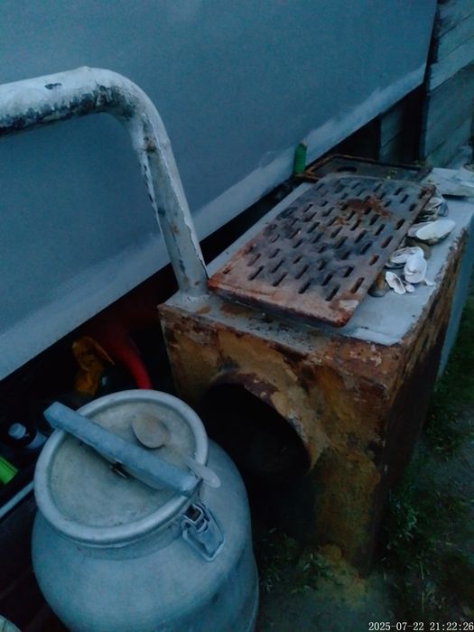 Печь газовая для дома, бани.