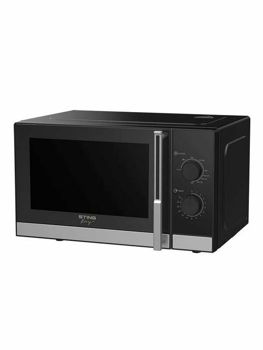 Микроволновка микроволновая печь СВЧ STINGRAY ST-MW157B гриль черный 2
