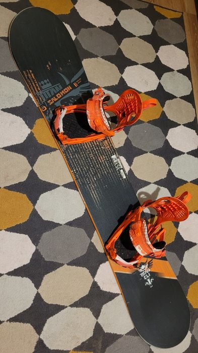 Placa snowboard Salomon 151 cu legături K2 Fastec