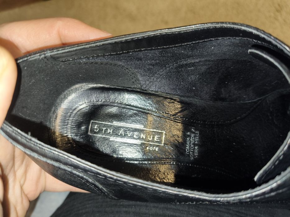 Ghete piele 5th Avenue nr 40