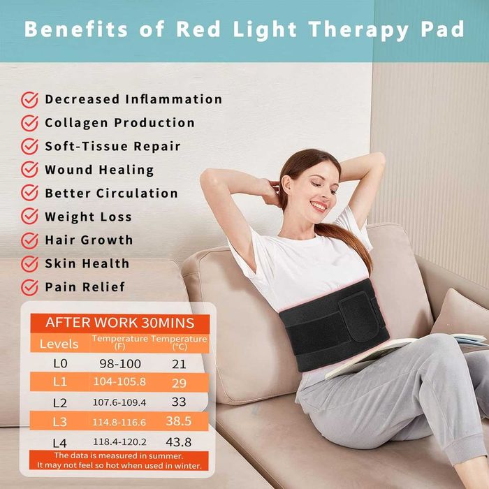 Терапия с червена светлина за тяло