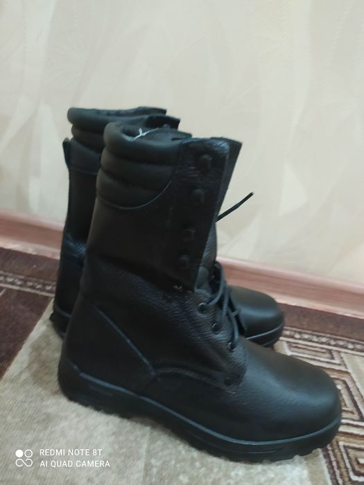 Зимние ботинки-берцы