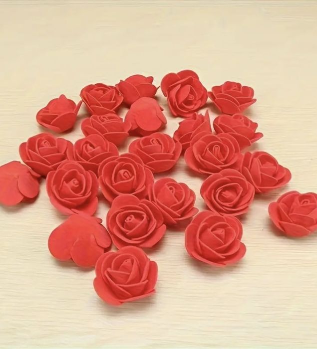 Capete de trandafir din spuma