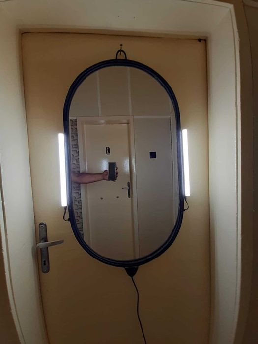 огледало ковано желязо , лед осветление