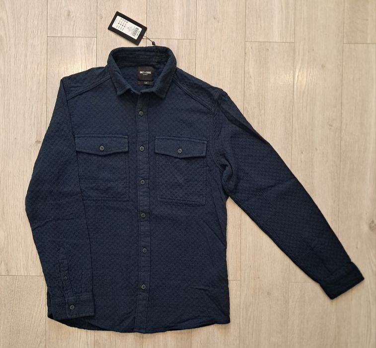 Мъжка риза ONLY & SOUS  Slim, размери - XS, S, M, L и XL.
