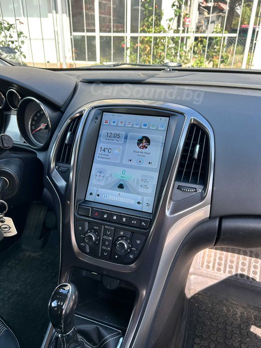 Opel Astra J – 9.7 Мултимедия Android 15 Опел Астра Ж 2009-2015 Навигация Андроид CarPlay Tesla