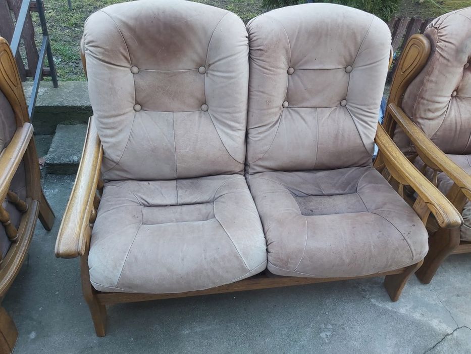 Tapiterie , piele naturala