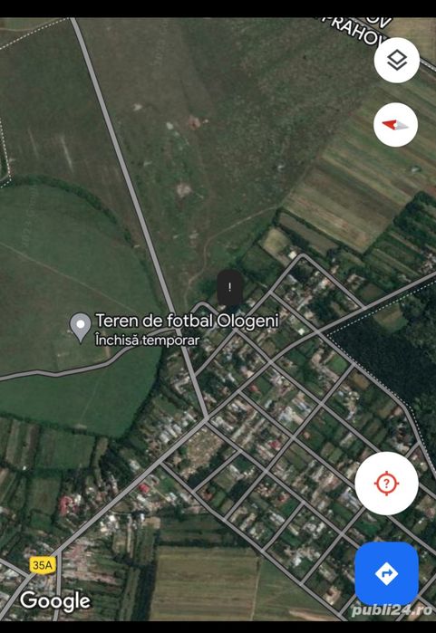 Vând teren intravilan