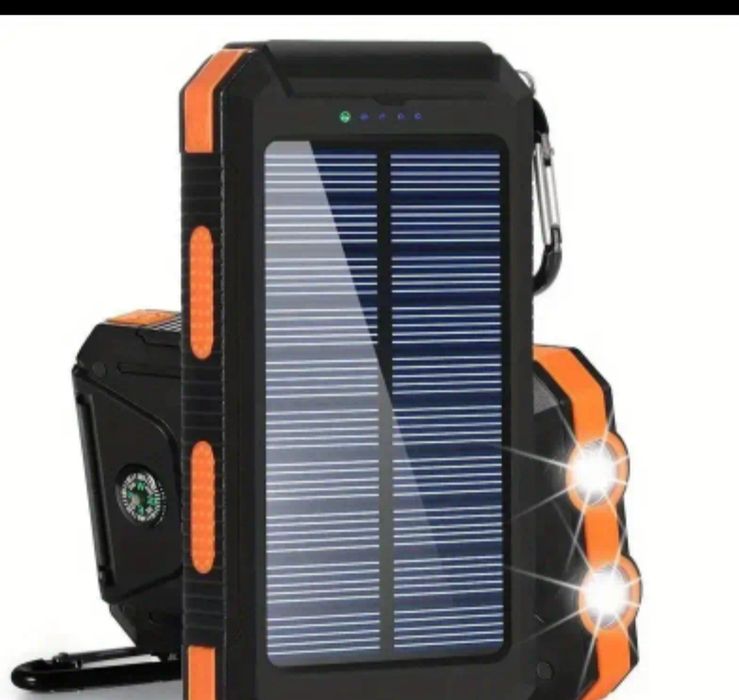 Пауэрбанк на солнечных батареях