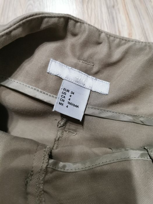 Pantaloni largi cu talie inalta H&M