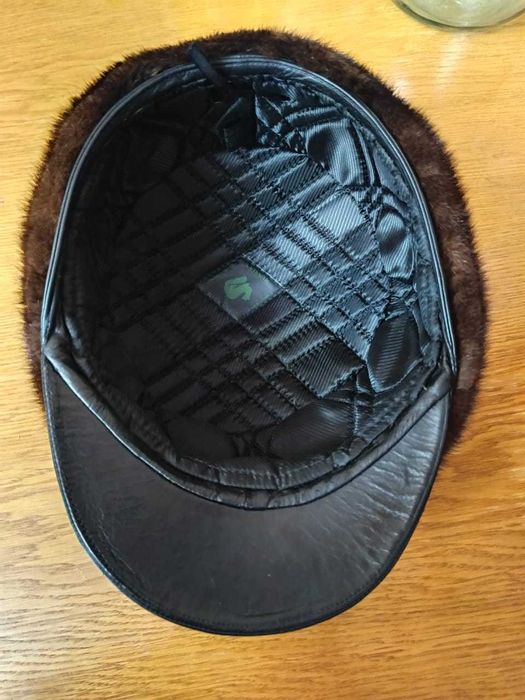 Норковая кепка мужская