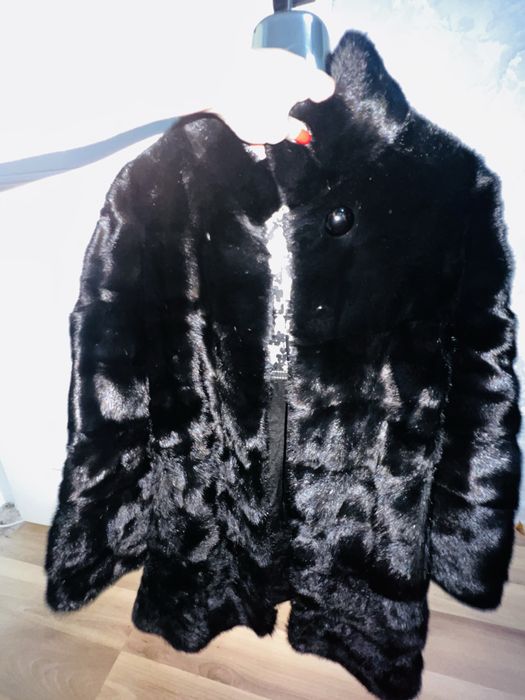 Шуба норковая чер