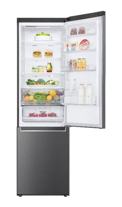 Холодильник LG серый