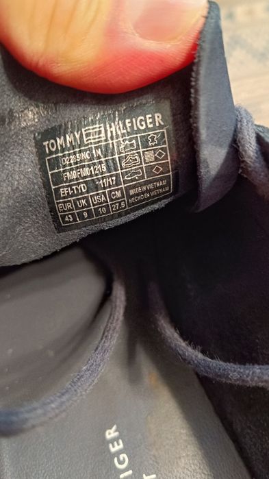 Adidas Tommy Hilfiger piele 43 că noi preț 100 ron