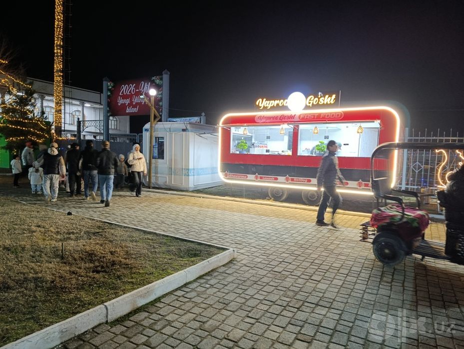 Ойига 500 $ Арендага берилади, замонавий фудтрак...