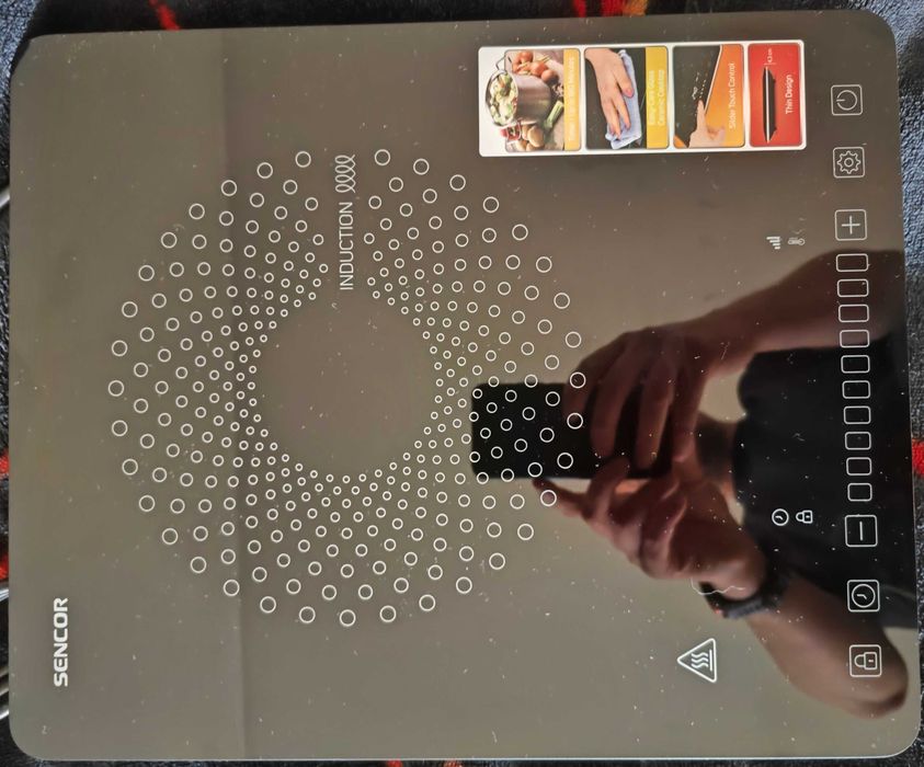 Индукционен котлон Sencor Ultra Flat SCP 3701BK