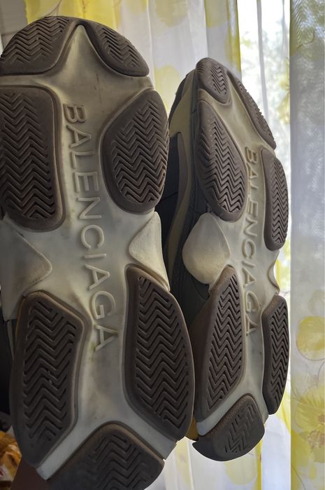 Balenciaga Triple S Grey Blue Red