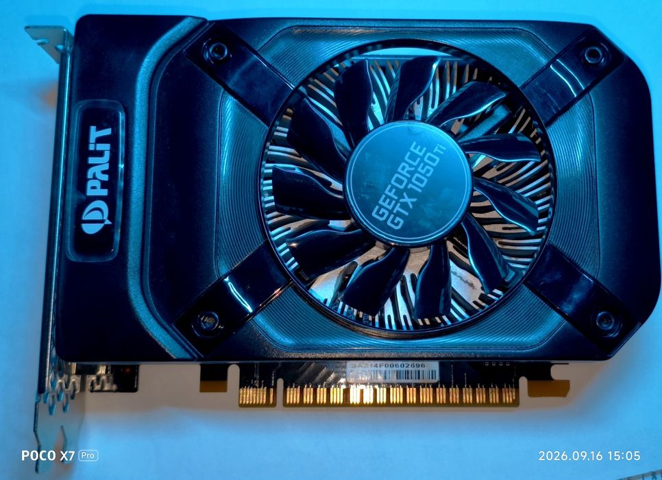 Видеокарта GTX 1050 Ti