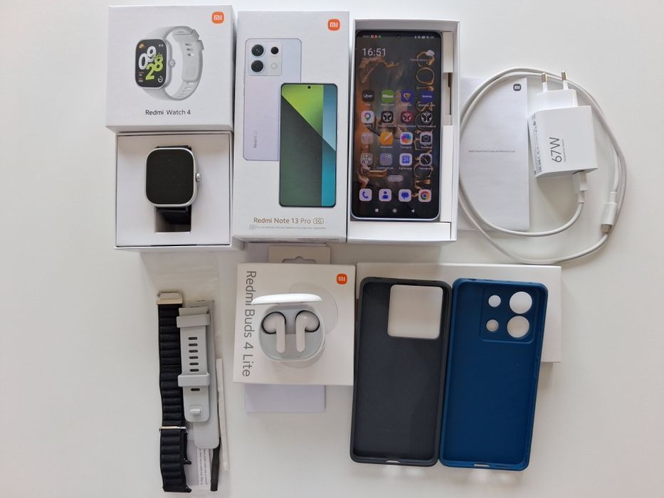 Xiaomi Redmi Note 13 Pro 5G + Redmi Watch 4 + Buds 4 Lite