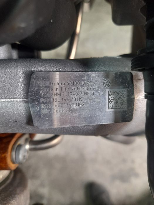 Turbina vw audi golf seat 1,5 tsi an 2018