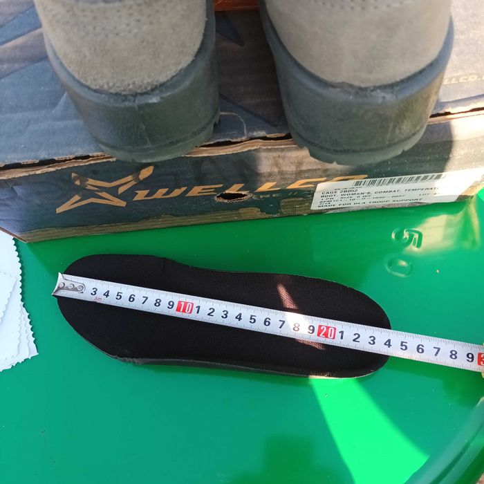 Bocanci militari de aviatie, Wellco 5WF, talpic 24 cm Gore-Tex, Vibram