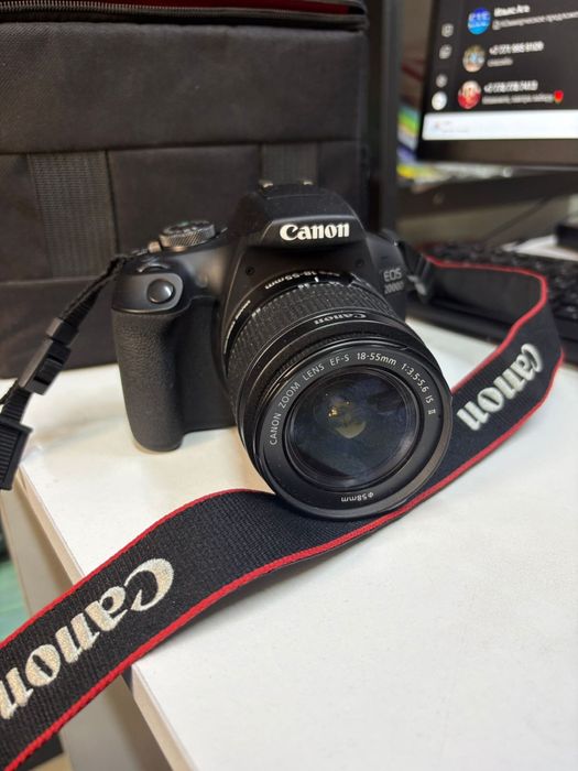 Продаётся фотоаппарат Canon EOS 2000 D