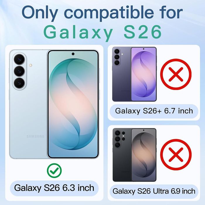 Блестящ кейс glitter case за samsung galaxy s26