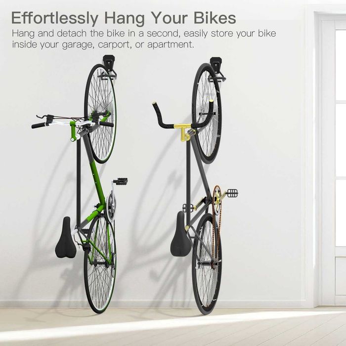 Carlig suport bicicleta, Housolution, pe perete, reglabil, set de 2