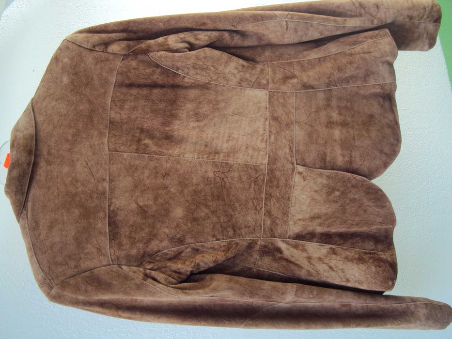 Дамско сако от естествен велур на ПУНТО.