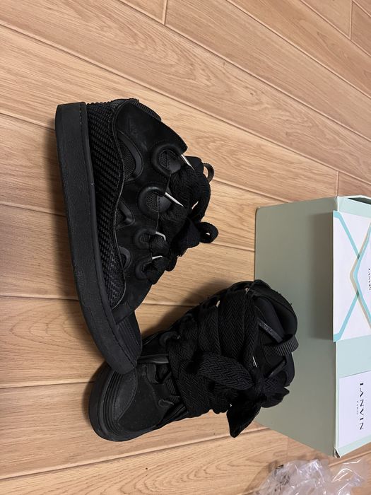 lanvin curb carbon black