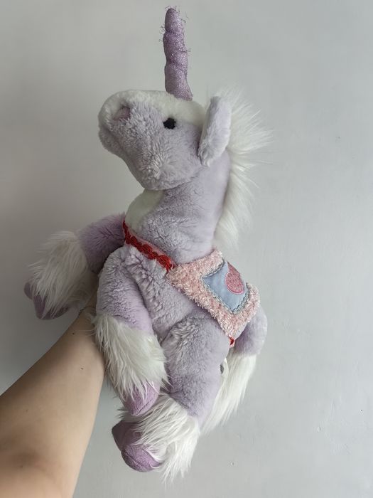 Плюшена играчка еднорог