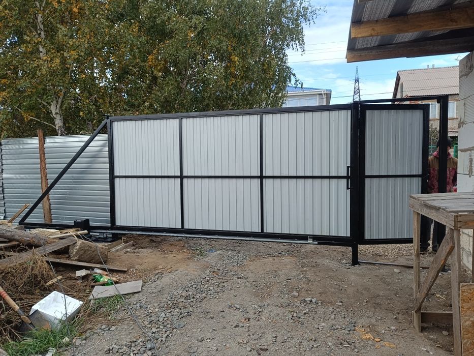 Заборы, ворота, навесы, террасы