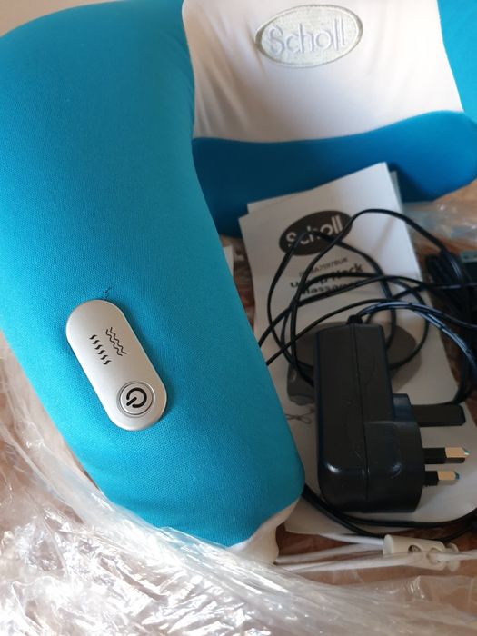 Perna Scholl masaj cu vibratie/ incalzire de calatorie