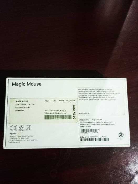 Apple magic Mouse сотилади original