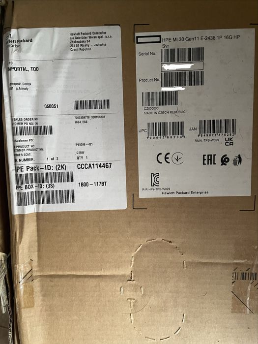 Сервер HPE ML30 GEN 11