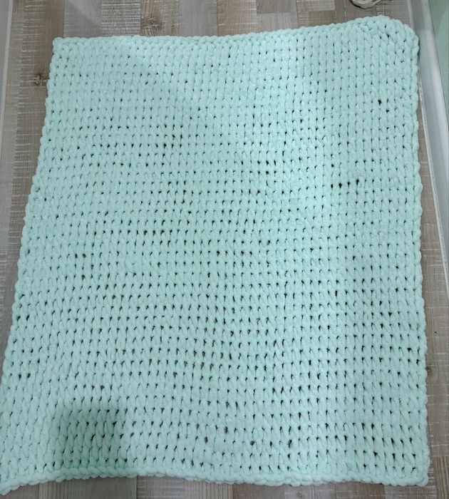 Детско одеало ръчно плетено